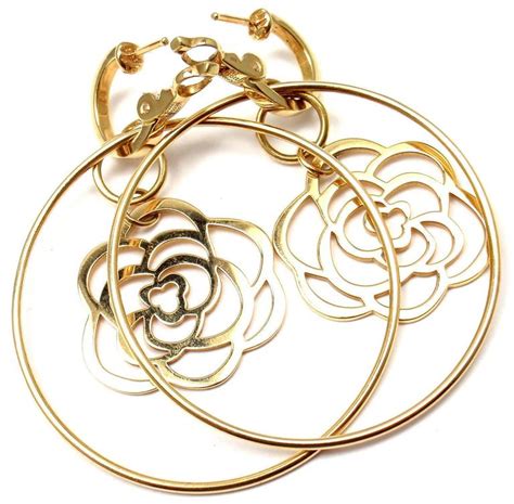 chanel camellia brooch replica|chanel camellia hoop earrings.